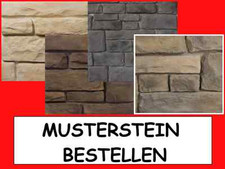 Mustersteine Verblender, Steinriemchen, Steinoptik, Feldstein Aquitaine