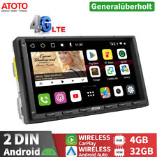 ATOTO S8MS Autoradio 7" QLED Touchscreen 2-DIN Bluetooth Carplay 4G LET 4G+32GB