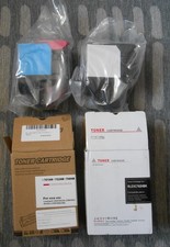 Tonerkassette für LEXMARK Laser Drucker CS 310 DN / schwarz + magenta leer