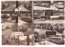 8 AK DDR Pionier Eisenbahn