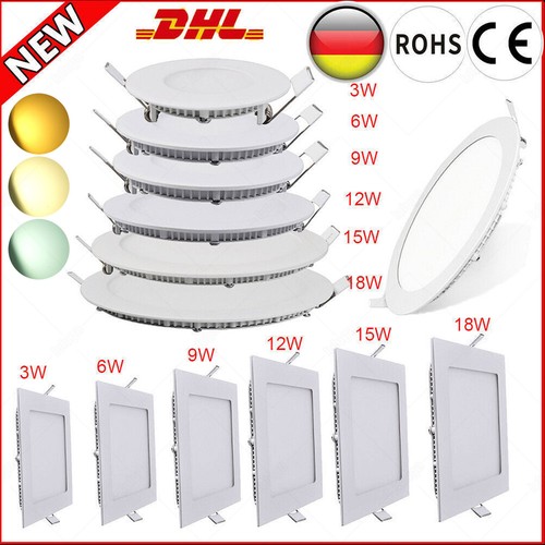 Led panel einbaustrahler - panel,