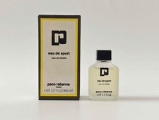 Paco Rabanne Eau de Sport- Miniatur 5 ml Eau de Toilette - EDT- VINTAGE -1990 -