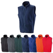 Weste Bodywarmer Unisex Result Micro Fleece Gilet bis 3XL
