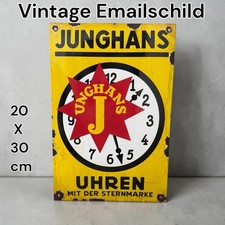 Vintage junghans uhren emaille - junghans,