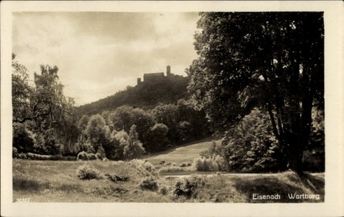 Lutherstadt eisenach in - ak,