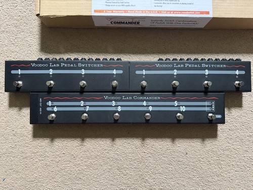 Voodoo lab pedal switcher - pedal, x2