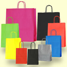 Papiertragetaschen Papiertüten Tüte Kordel Papier Trage-Tasche Papiertasche bunt