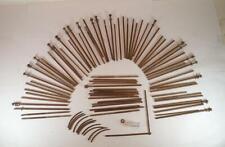 Sommerfeld H0 Beton-Oberleitungsmast + Zubehör Stahl ca. 90 Teile Bastler #1315