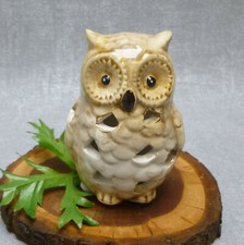 Formano Eule 8 cm beige braun