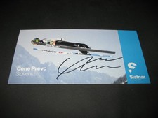 Cene Prevc SLO 2.OS 2022 Skispringen #2 Autogrammkarte ORIGINAL