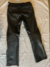 BMW-Motorradhose Grösse 52 gebraucht Schwarz Matt