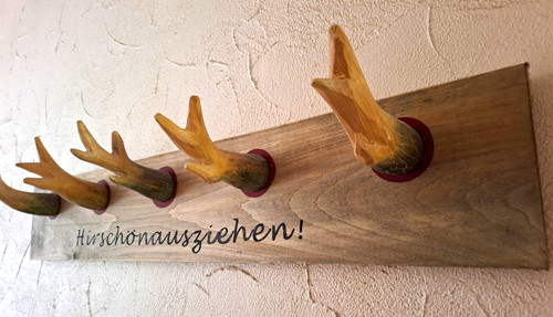 Ausgefalle wandgarderobe holz - wandgarderobe,
