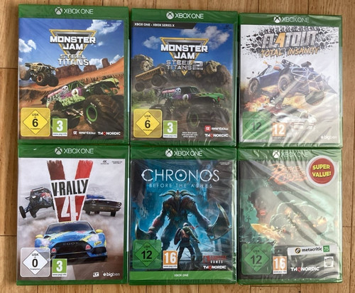 Xbox one spiele sammlung neu - ,