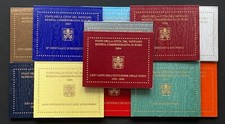 S3-135)) Vatikan 2 Euro Gedenkmünzen 2004-2021 Stempelglanz, Auswahl
