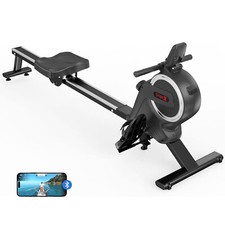 Rudergerät mit Tabletständer