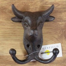 Garderobenhaken Kuh Gusseisen Wandhaken Haken Kleiderhaken HG-025E