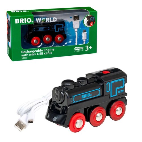 Brio schwarze akku lok mit - schwarze,