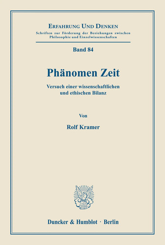 Rolf kramer phänomen zeit - |,