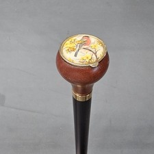 Eleganter Holz Gehstock