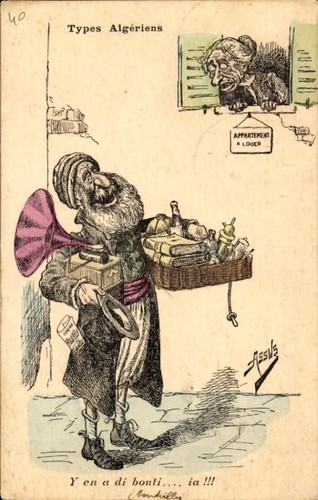 Künstler mann mit - ak,