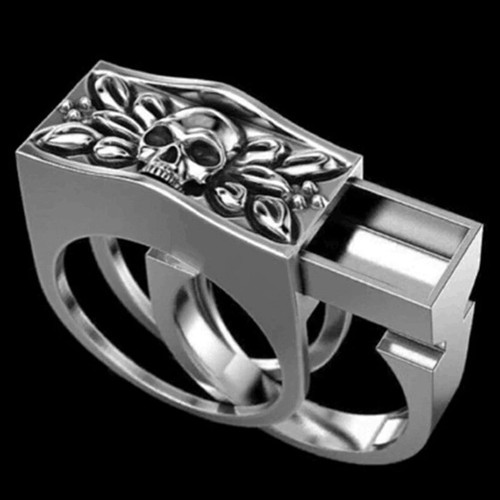 Hochwertiger ring totenkopf - hochwertiger,