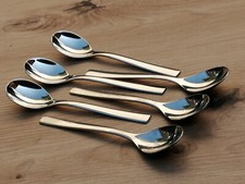 WMF Palermo 6x Kaffeelöffel Cromargan Edelstahl Besteck Löffel