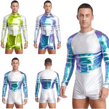 Herren Alien kostüm Roboter