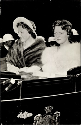 Prinzessinnen beatrix und - ak,