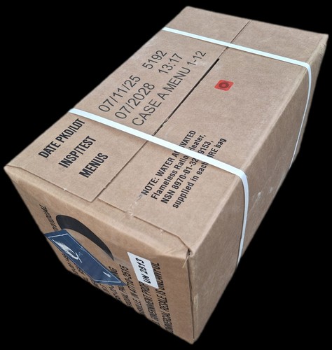 Mre case karton kiste 12 - mre, a