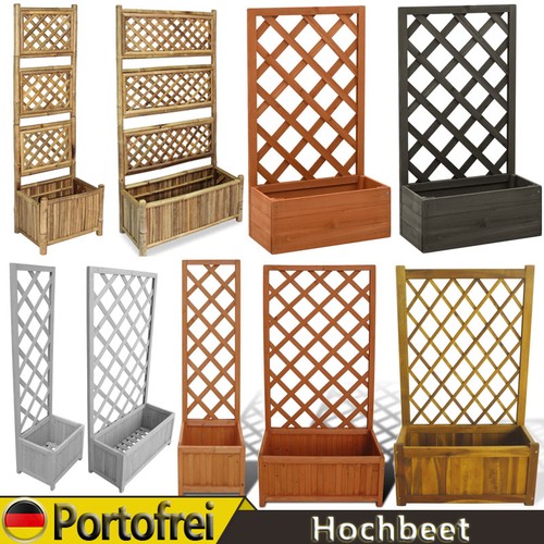 Hochbeet mit spalier - hochbeet,