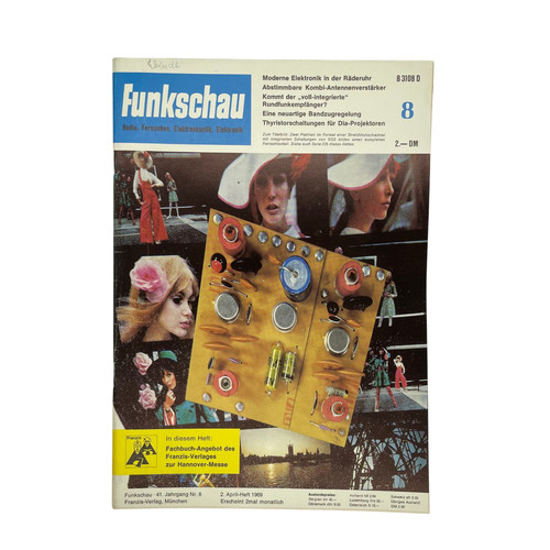 Funkschau heft zeitschrift - zeitschrift, /