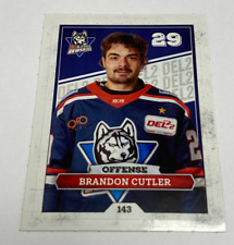Brandon Cutler #143 Sticker DEL2 EC Kassel Huskies Saison 24/25