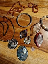 Kette, Anhänger, Glasarbeit