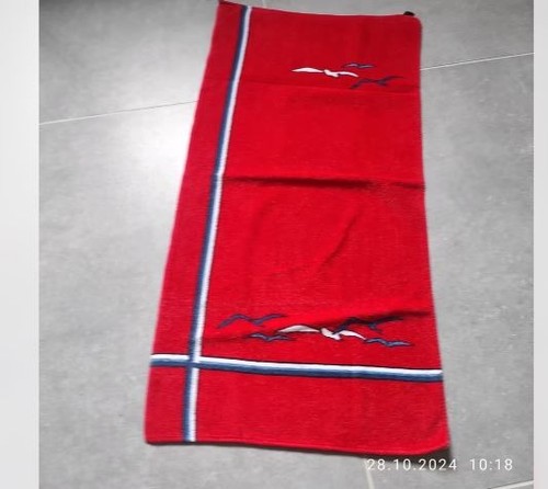 Exklusives handtuch rot - exklusives,