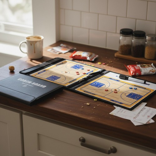 Basketball coach board - basketball,