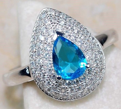 Aquamarin 925 massiv - kt,
