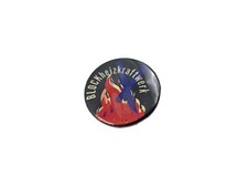 BLOCKheizkraftwerk Brosche Anstecker Anstecknadel Flammen X Kreuz ⌀ 3,6 cm