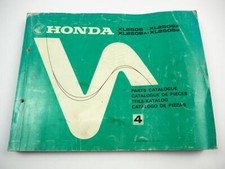 Honda XL 250S Sz Sa Sb Ersatzteilkatalog  Parts List Ersatzteilliste 1981