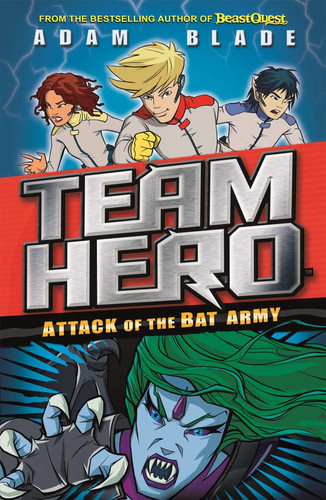 Team hero attack the - team, bat