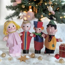 TCM Tchibo 4 x Handpuppen für