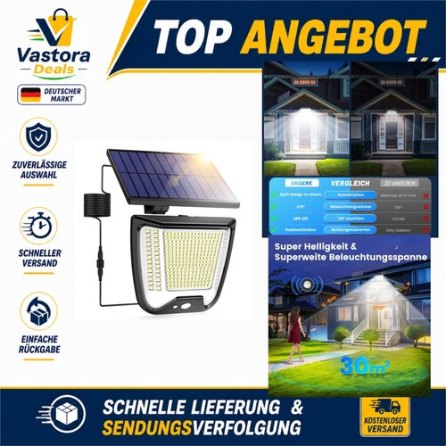 Solarlampe mit bewegungsmelder - solarlampe,
