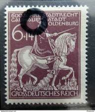 Deutsches Reich 907 ** , Oldenburg , Plattenfehler / Error , f20 Schantl Katalog