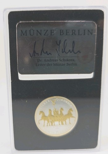 Medaille silber quadriga 2015 - quadriga,