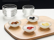 2-12pcs Dip Schüssel Glas