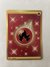 Pokemon Feuer Energie GOLD |