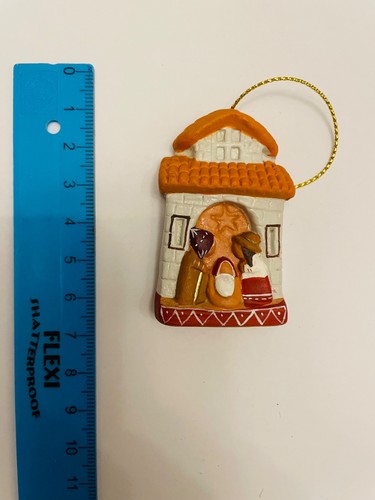 Anhänger weihnachten tonfigur - anhänger,