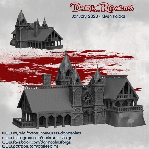 Dark realms elven palace - dark,