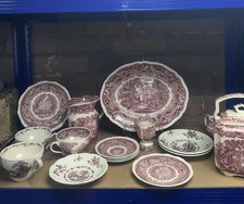 Vintage Mason's Vista Geschirr