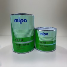 2K Klarlack SET Mipa 2K HS CC9 1L+Härter HS10 Kurz 0,5L
