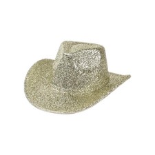 Herren Damen Cowgirl Cowboy Hut Western Stil Glitzer Cosplay Party Kostüm Hüte